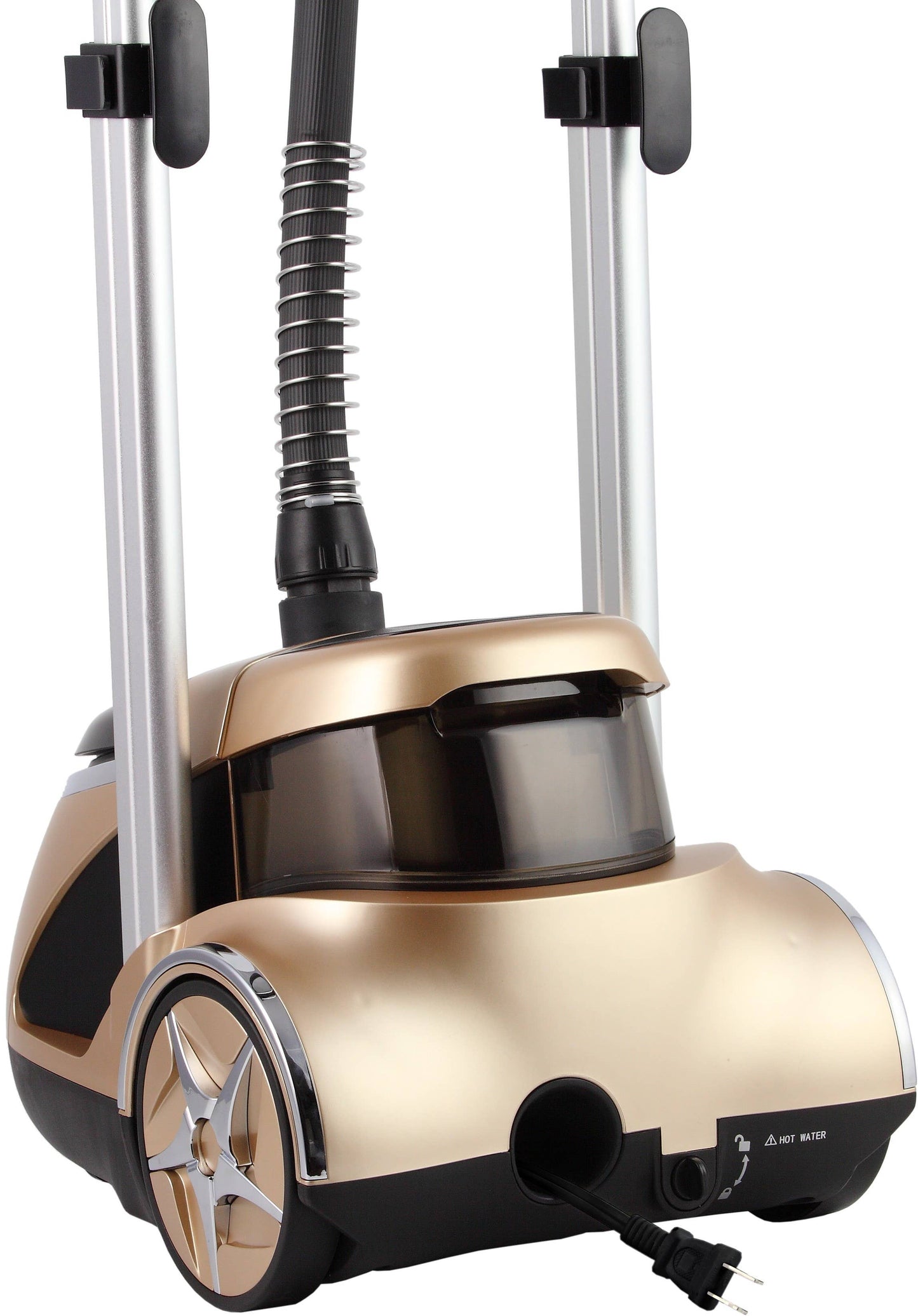 Heavy-Duty Dual Bar Garment Steamer w/ Bonus 3pc Descaler