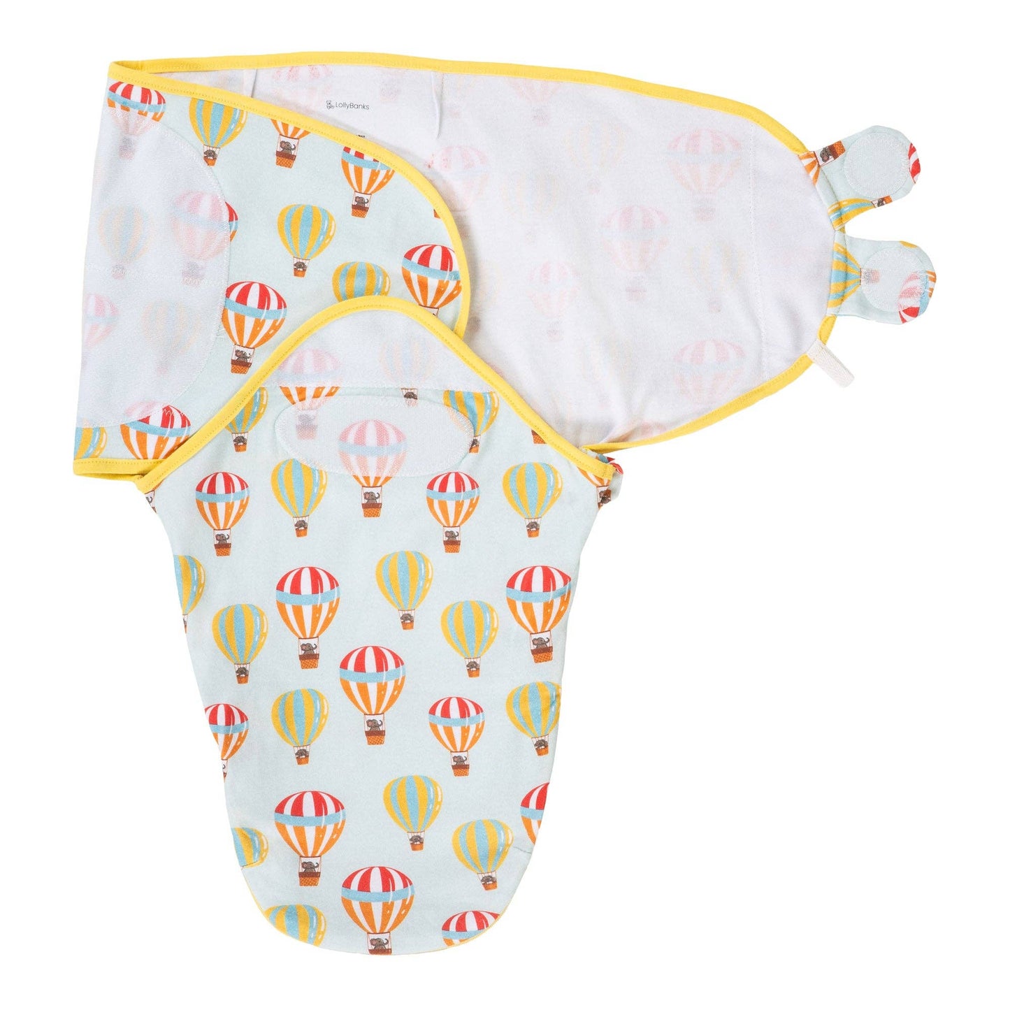 Cotton Velcro Newborn Swaddle Sack The Sky Is The Limit