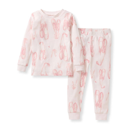 Ballet Organic Cotton Two-Piece Pajamas
