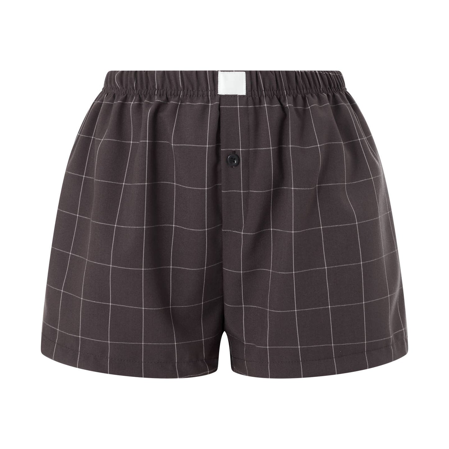 Trendy Daily Gingham Boxer Shorts