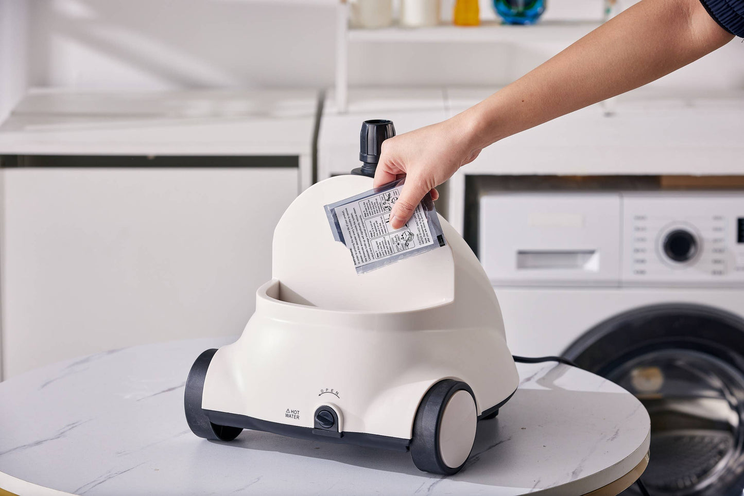 Heavy-Duty Dual Bar Garment Steamer w/ Bonus 3pc Descaler