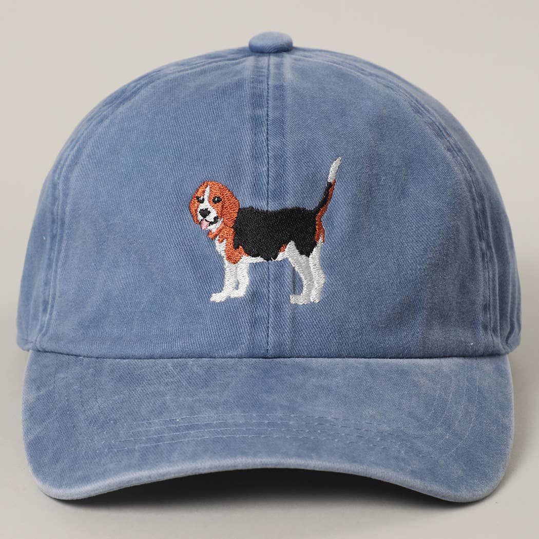 BEAGLE Embroidery Cotton Baseball Cap