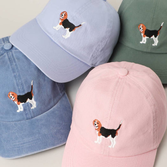 BEAGLE Embroidery Cotton Baseball Cap