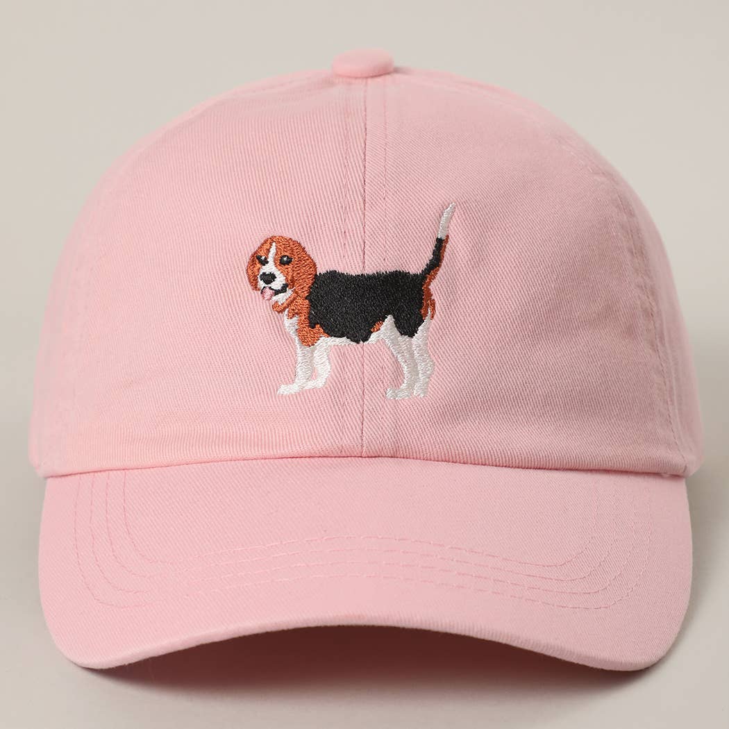 BEAGLE Embroidery Cotton Baseball Cap