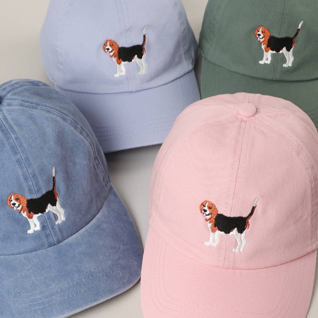 BEAGLE Embroidery Cotton Baseball Cap