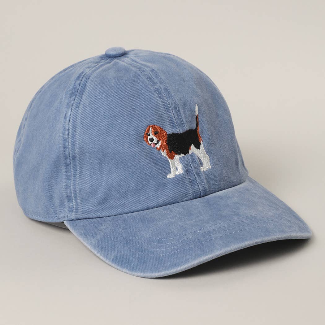BEAGLE Embroidery Cotton Baseball Cap