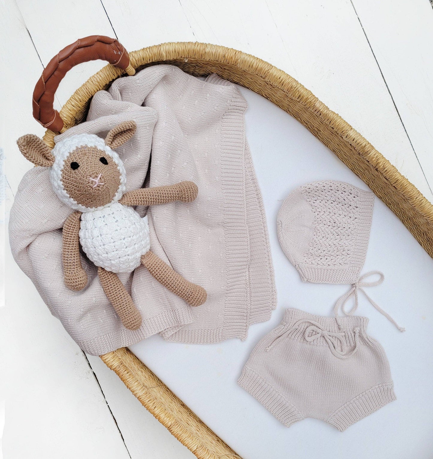Crochet Lamb Toy