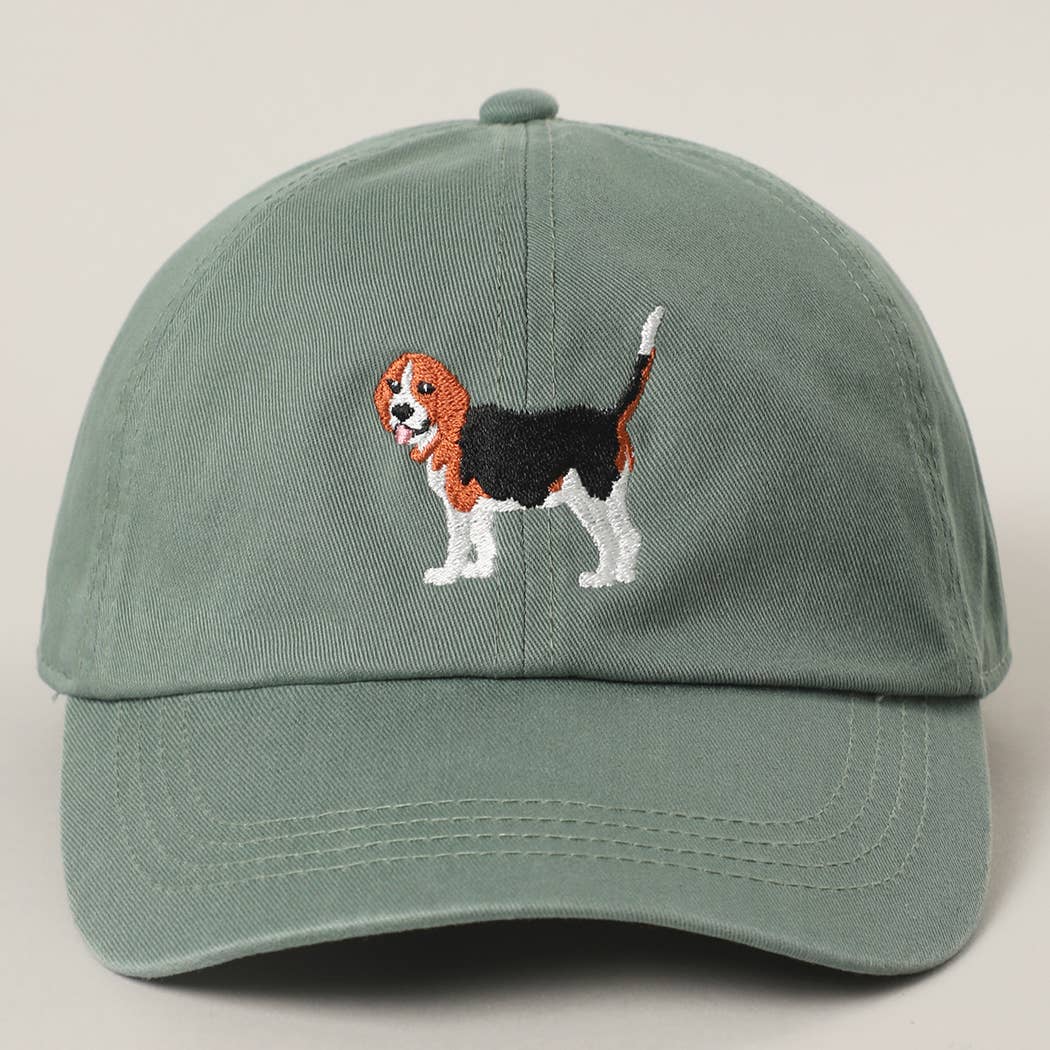 BEAGLE Embroidery Cotton Baseball Cap